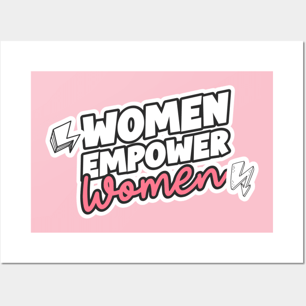 international womens day feminist girl power Wall Art by Tip Top Tee's